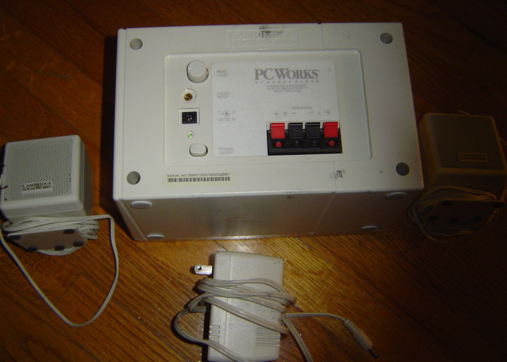 Cambridge SoundWorks Henry Kloss PCWorks/PC WORKS 2.1 Computer Speaker