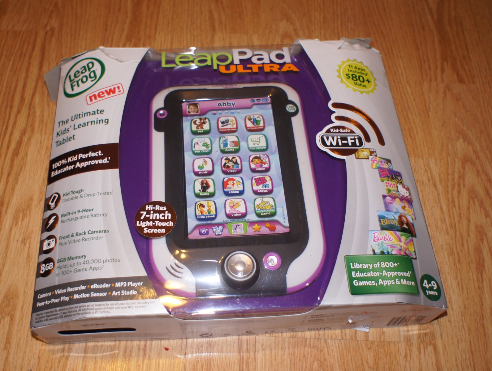 leapfrog touch pad system